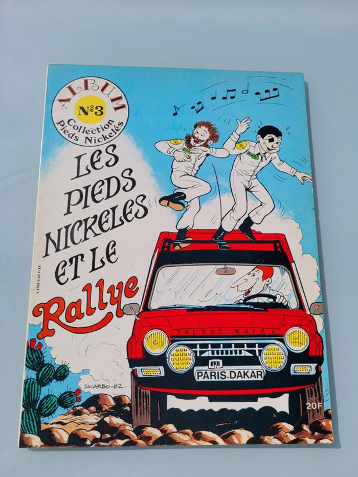 BD collector Les Pieds nickelés et le rallye 👣
