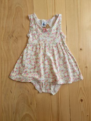 Body jupette Petit Bateau 12 mois