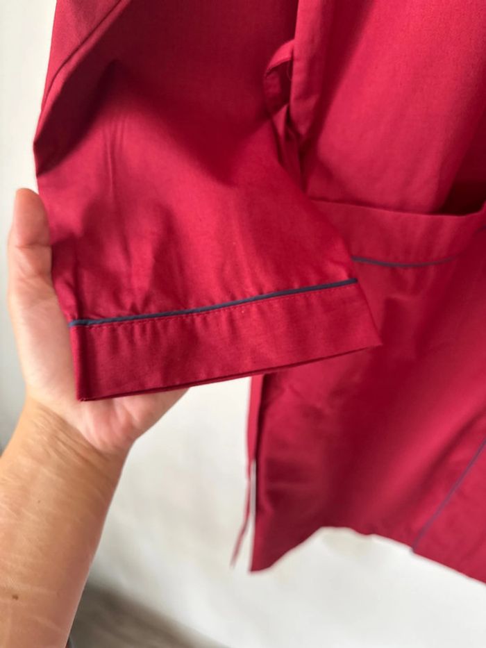 🥼 blouse de travail - bordeaux - Daxon- taille S neuf sans étiquette - photo numéro 4