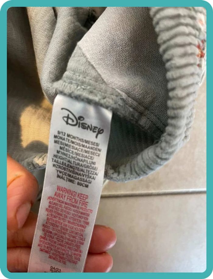 Jolie salopette jupe Disney 9/12 mois - photo numéro 4