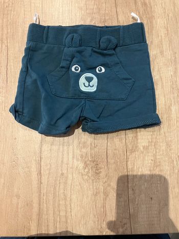 Short 3-6 mois garçon