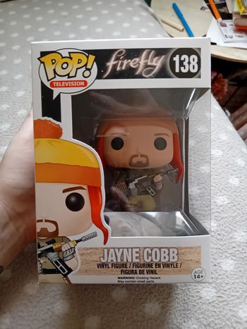 Funko pop firefly Jayne Cobb 138
