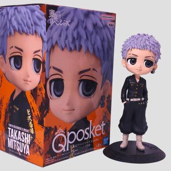 Figurine officielle Banpresto – Takashi Mitsuya – Tokyo Revengers – Q Posket Ver. A