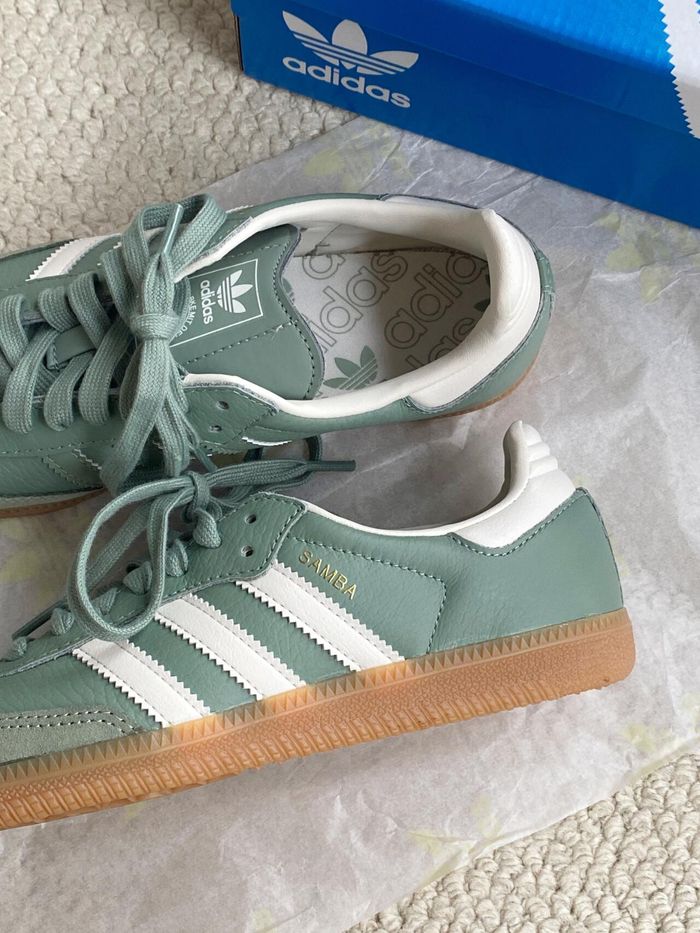 adidas originals SAMBA OG vert 39 - photo numéro 3