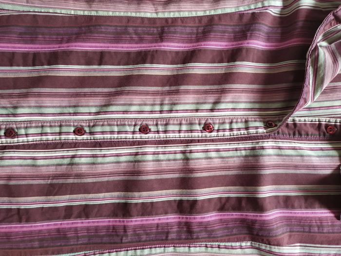 Chemise prune et grise à rayures - photo numéro 7