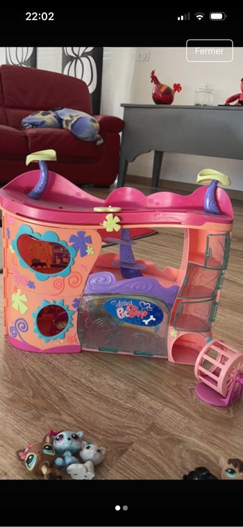 Lot de 3 maisons petschops