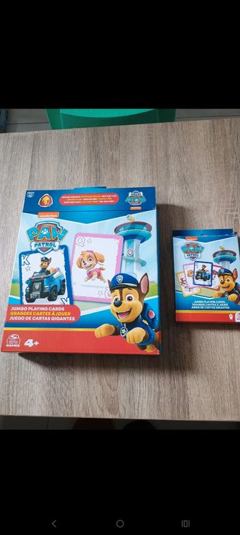 Jeux de cartes pas patrouille complet