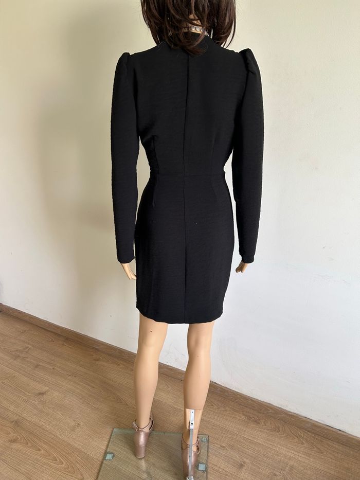 Robe noire à manches longues Morgan taille 34 comme neuve - photo numéro 6