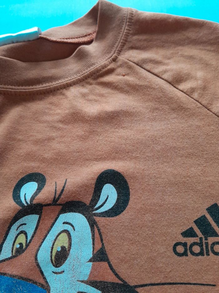 Tee shirt vintage imprimé Tigrou Adidas - photo numéro 7