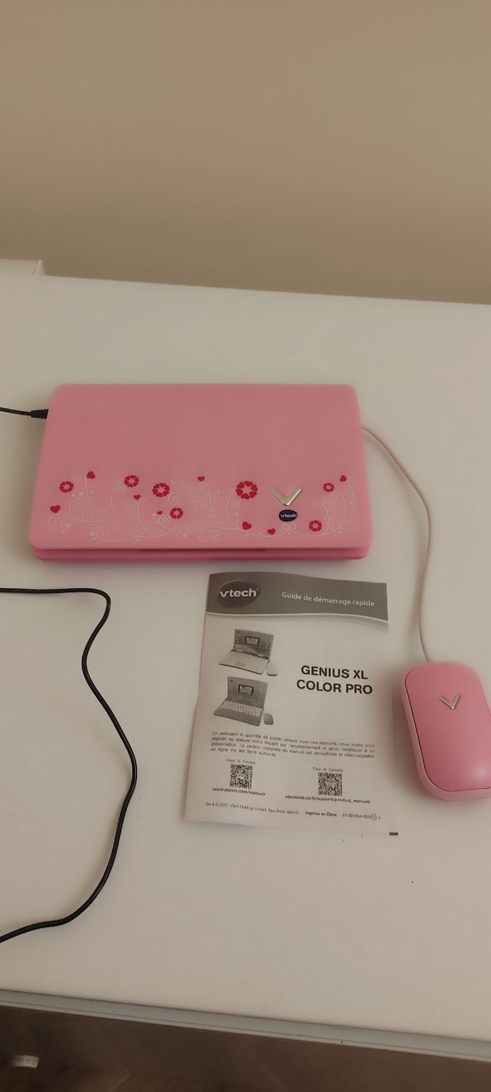 Ordinateur rose VTech - photo numéro 4