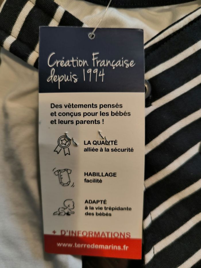 Ensemble fille robe + t-shirt manche longue 12 mois - photo numéro 8