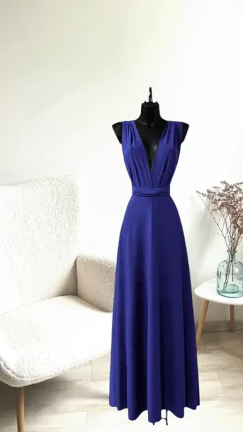 Robe longue B électrique