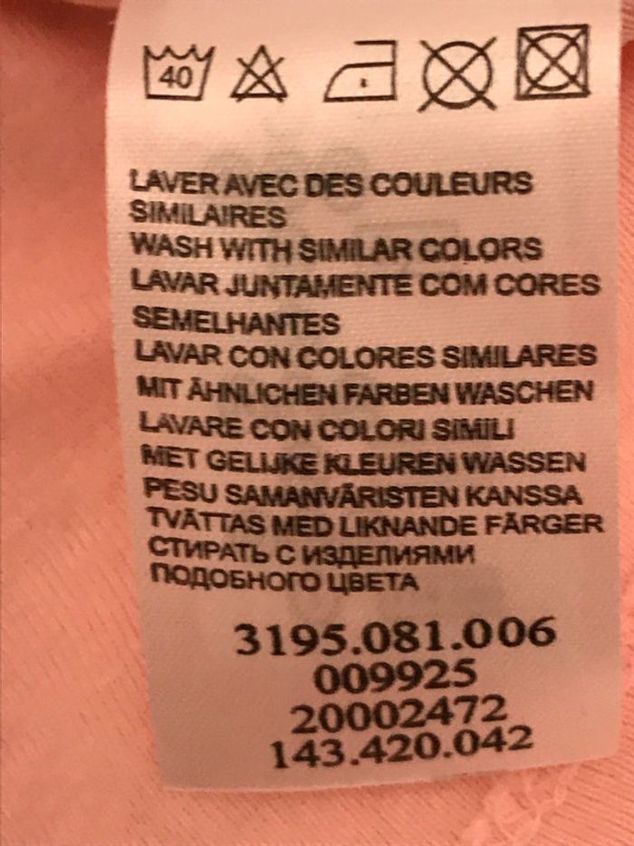 T-shirts col roulé Saumon 6 Ans - photo numéro 5