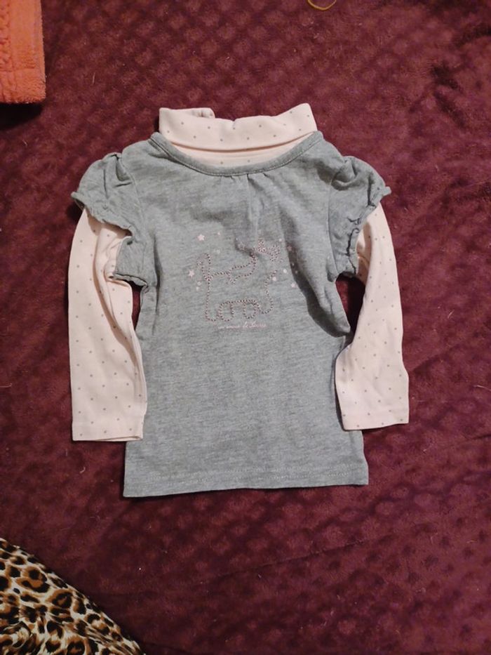 Tee shirt licorne 9 mois