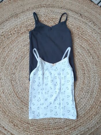 Lot de 2 débardeurs Kiabi 2/3 ans