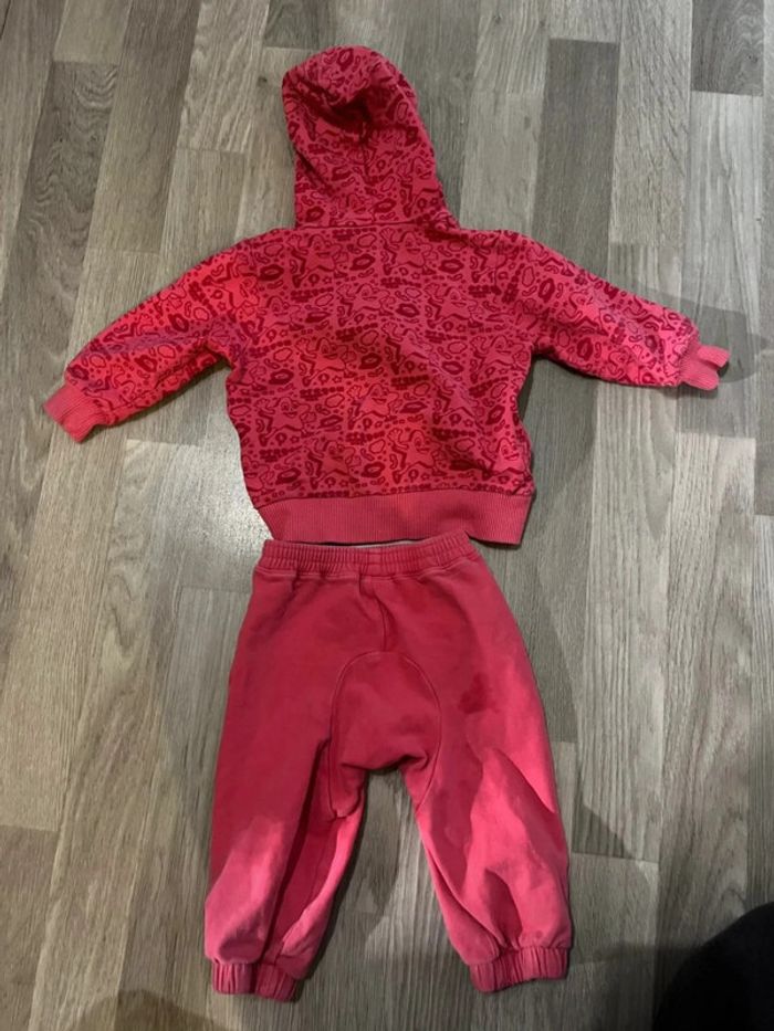Ensemble Jogging fille Nike 9 / 12 mois - photo numéro 3