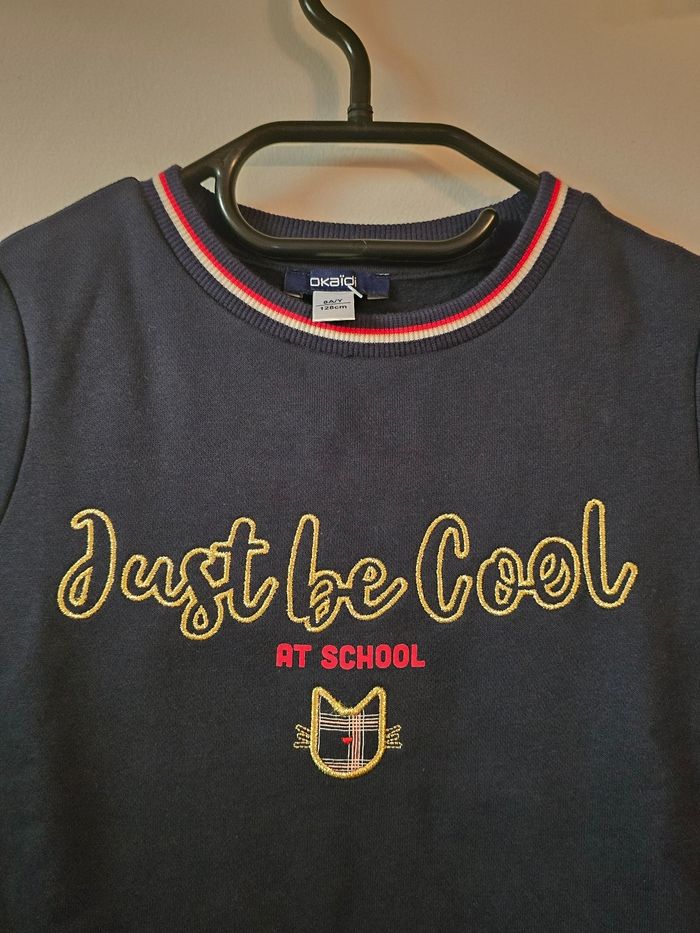 Neuve (non portée)😍🤩 🩷🩷🩷superbe robe sweat 8 ans fille🩷🩷🩷😍🤩 - photo numéro 3