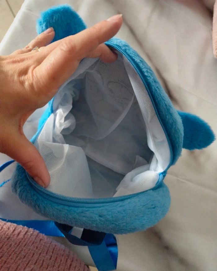 Petit sac à dos Stitch bleu - photo numéro 4