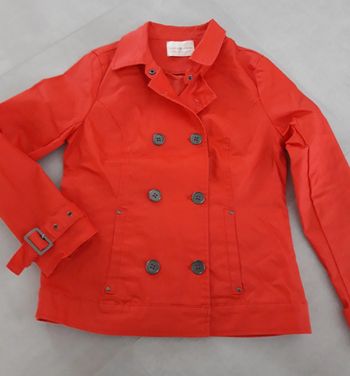 Veste rouge cintrée neuve