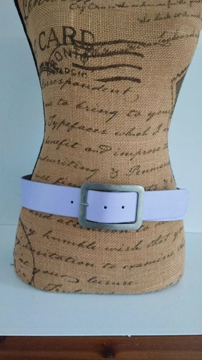 Ceinture lilas femme 85 cm