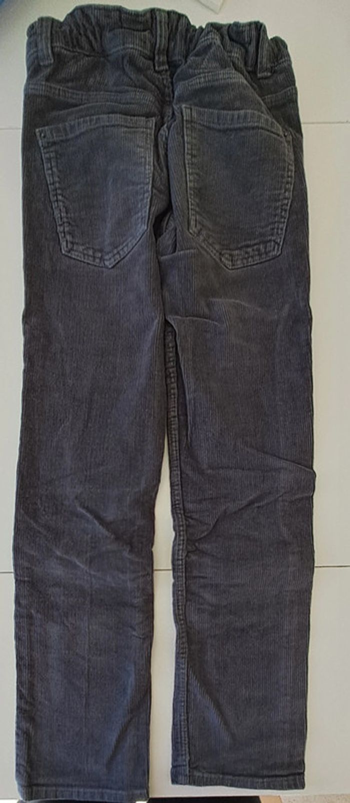 Pantalon en velours garçon Kiabi 10 ans - photo numéro 3
