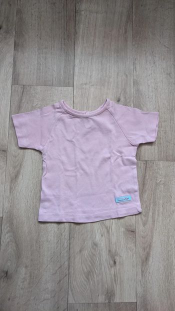 Tee-shirt Rose Decathlon 18 Mois