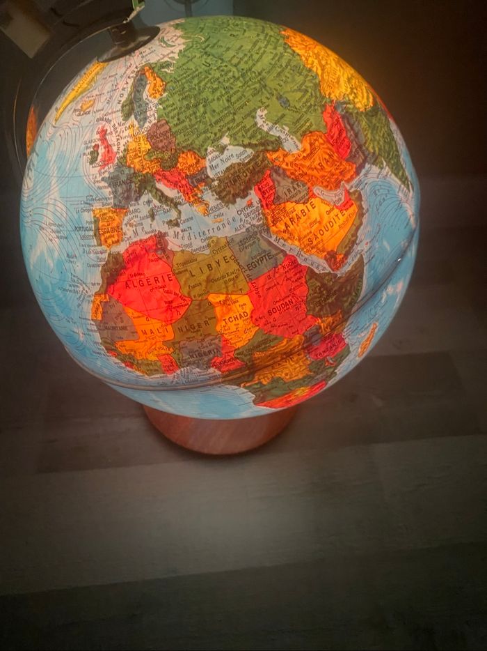 Mappemonde vintage - photo numéro 7