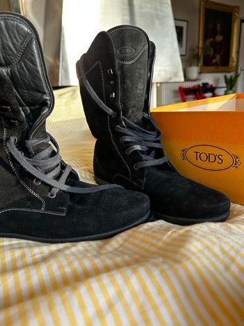 Bottines noires femme TOD’S cuir 39