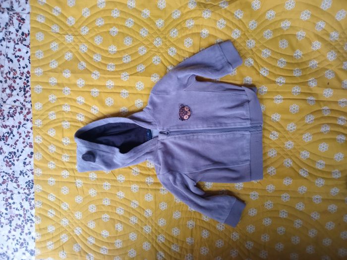 Veste à capuche garçon 6 mois