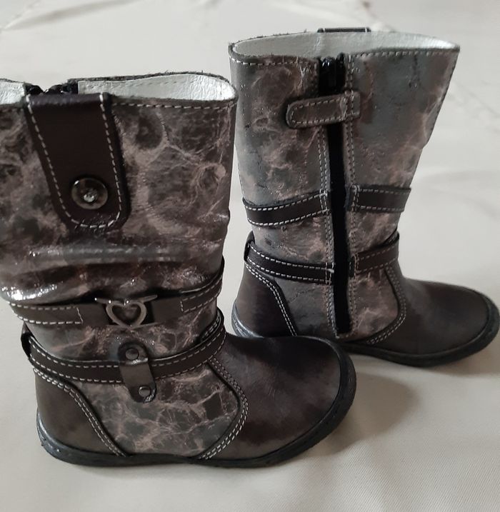 bottes neuves tout cuir fille - Bellamy - 24 - photo numéro 2