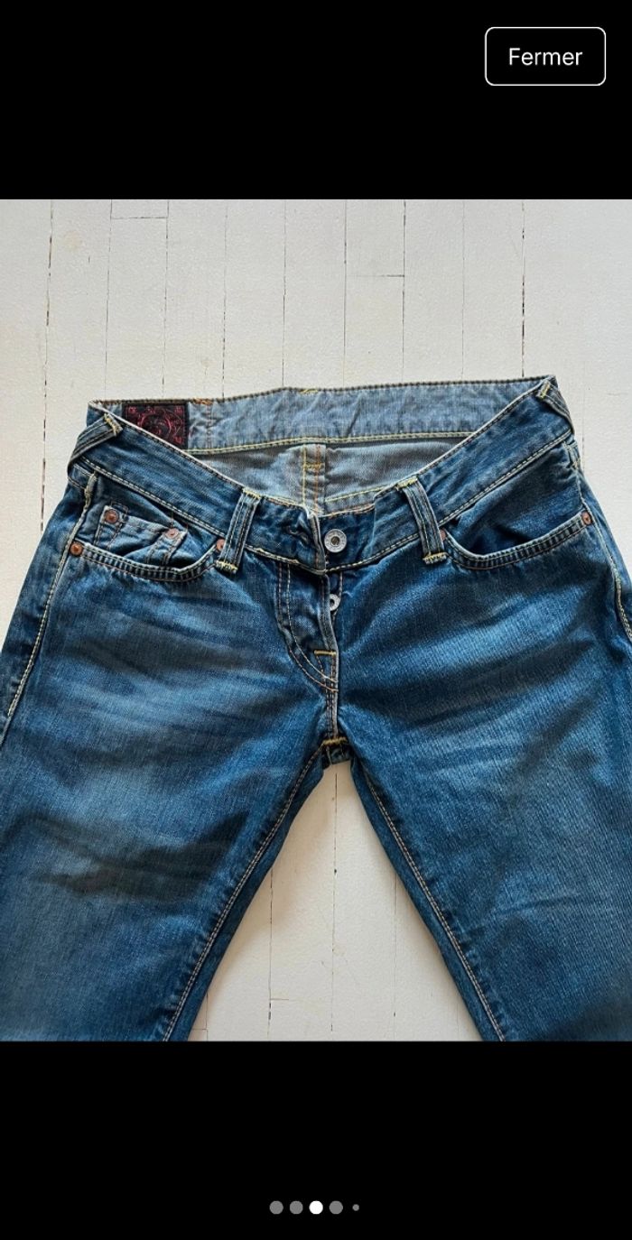 👖 Jean evisu eu·ed – Taille 36 - photo numéro 3