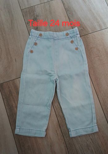 Jeans souple 24 mois