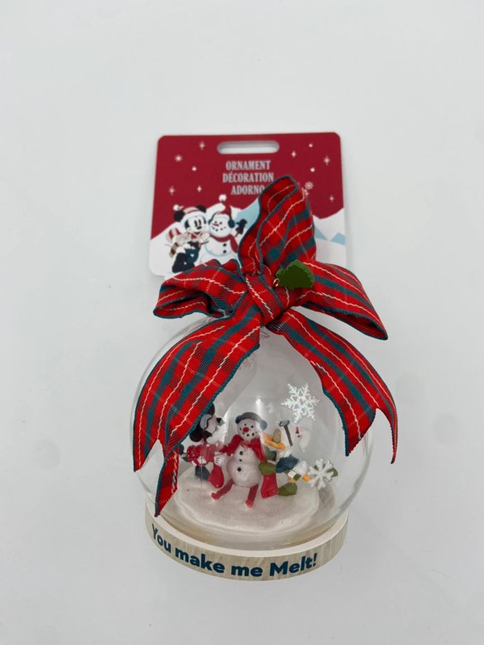 Parcs Disney 2021 You Make Me Melt Minnie Daisy ornement de vacances de Noël - photo numéro 4