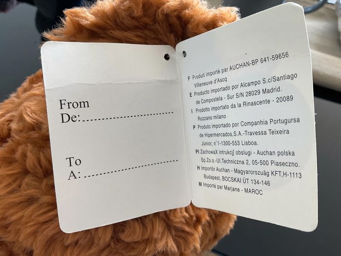 Ours marron neuf - photo numéro 5