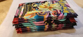 Lot 7 boosters héros transcendants 