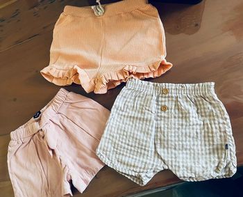 Lot de 3 shorts 12 mois