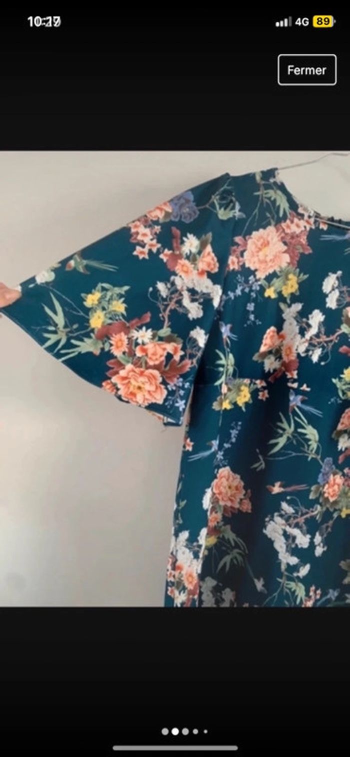 Robe cayro fleurie neuf - photo numéro 2