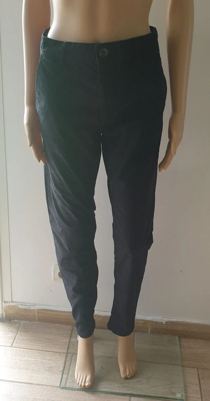 💙 Pantalon chino slim taille 36 Kiabi #emyfleury_36homme
