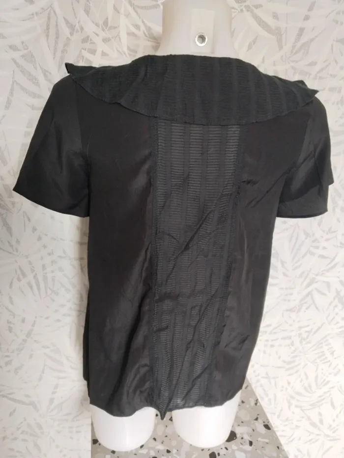 Joli haut ou blouse femme marque Cotélac taille S 36 - photo numéro 6