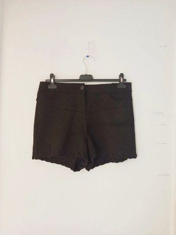 Short en daim femme