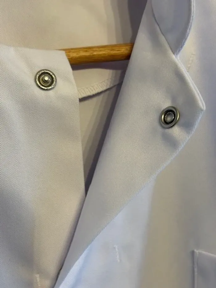 blouse blanche longue de travail homme taille 38 / M neuve - photo numéro 5