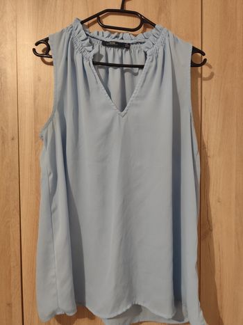 debardeur bleu