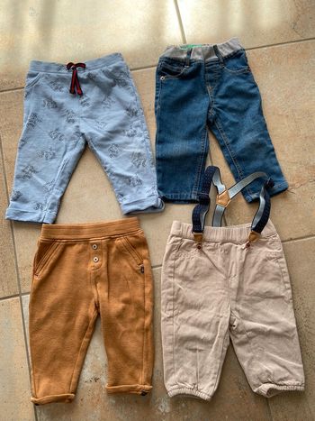 Lot pantalons 9 mois