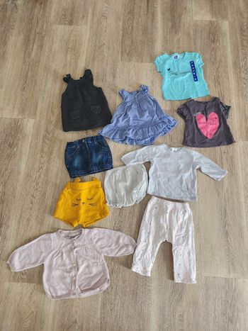 Lot 3 mois fille été