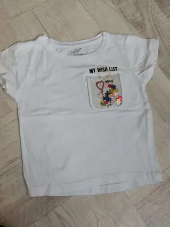 T-shirt manches courtes 3 ans