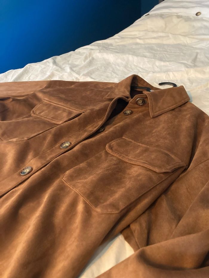 Sur chemise effet daim - photo numéro 2