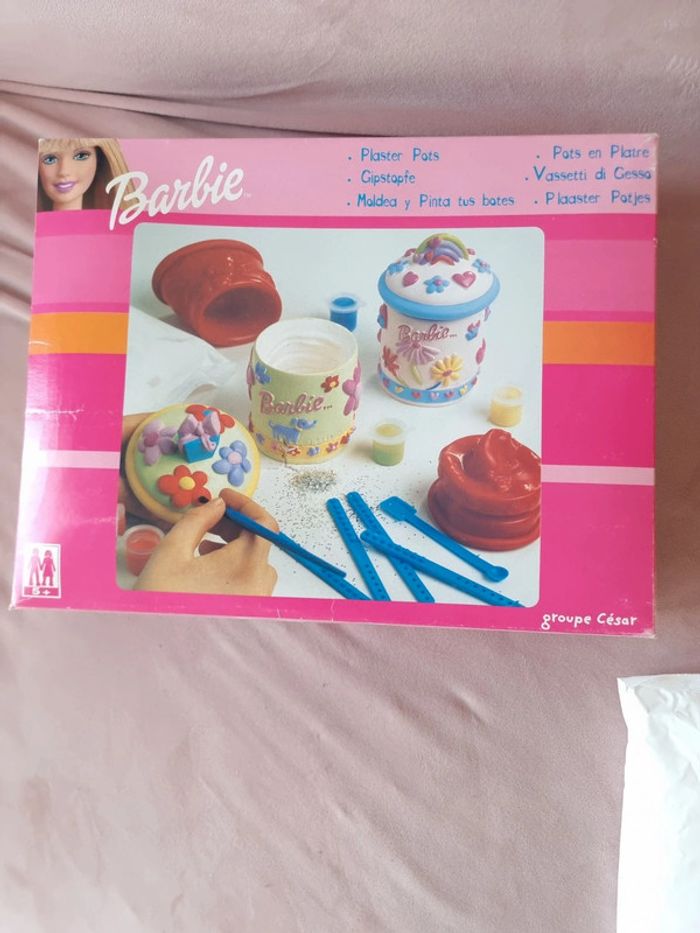 Barbie pots en plâtre - photo numéro 10