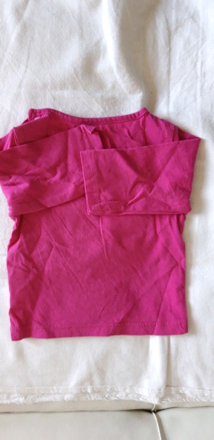 Tee-shirt rose 3 mois - photo numéro 2