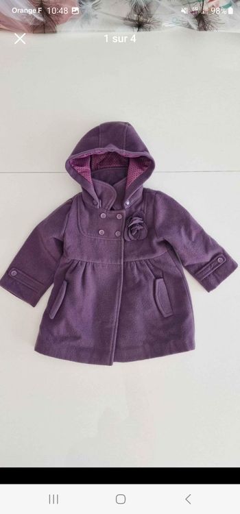 Manteau violet