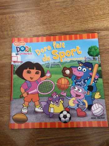 Livre Dora fais du sport.